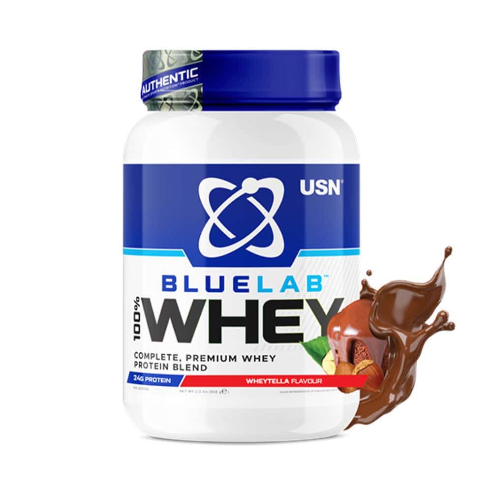 USN Blue Lab Whey (908g) Wheytella - Białka - Mieszanka białek serwatkowych