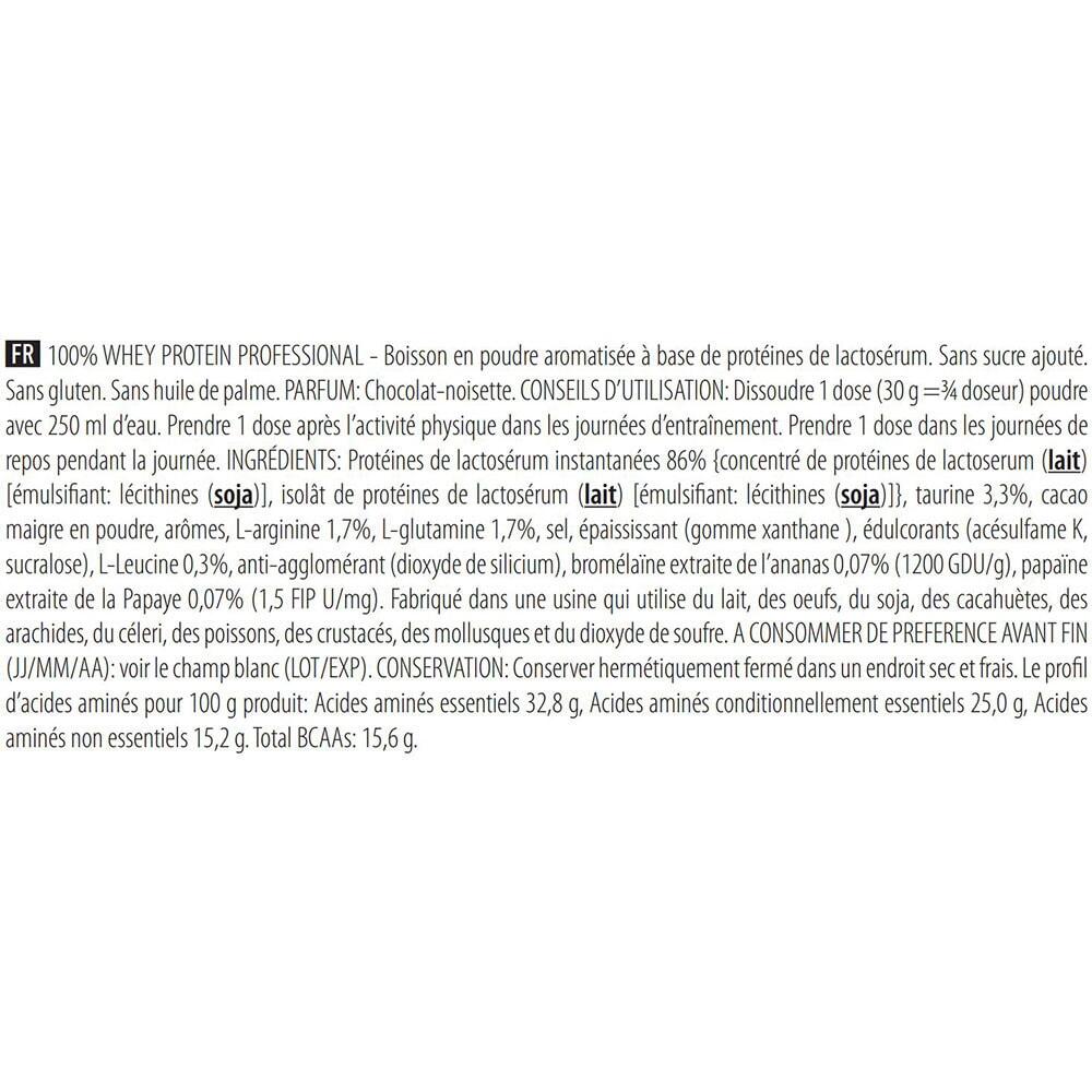 Whey Protein - 100% Whey Professional (5kg) - Chocolate Com Avelã 2/5