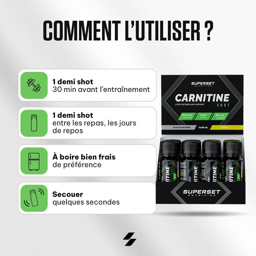 L-carnitina - Carnitine Shot (12x60ml) - Tropical | Decathlon L-carnitina - Carnitine Shot (12x60ml) - Tropical | Decathlon