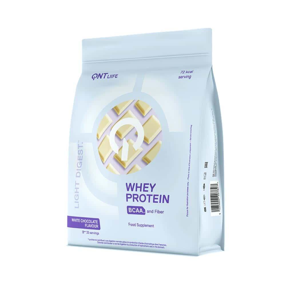 QNT LIGHT DIGEST WEIZENPROTEIN - Weiße Schokolade - 500 g