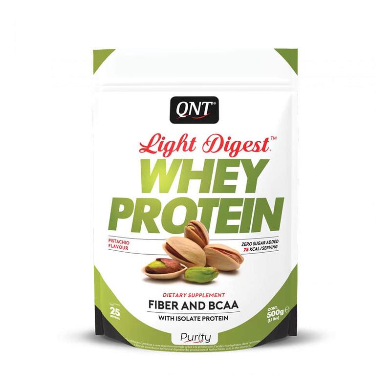 LIGHT DIGEST WHEY PROTEIN - Pistácio - 500 g Exclusivo Online      20,50€  Preço por quantidade 41,00€kg QNT LIGHT DIGEST WHEY PROTEIN - Pistácio - 500 gVendido e expedido por: NutriCorelam    