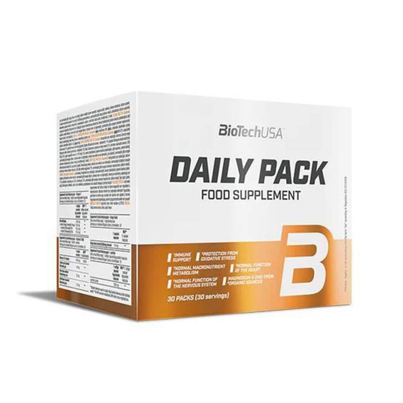Daily Pack - 30 packs de Biotech USA Promoção      38,90€ 43,90€ -11%    * 17/07/2025 até rutura de stock  Preço por quantidade 1296,67€kg BIOTECHUSA Daily Pack - 30 packs de Biotech USAVendido e expedido por: Masmusculo  