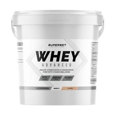 Wei-eiwit - 100% whey proteine advanced (4kg) - nutella