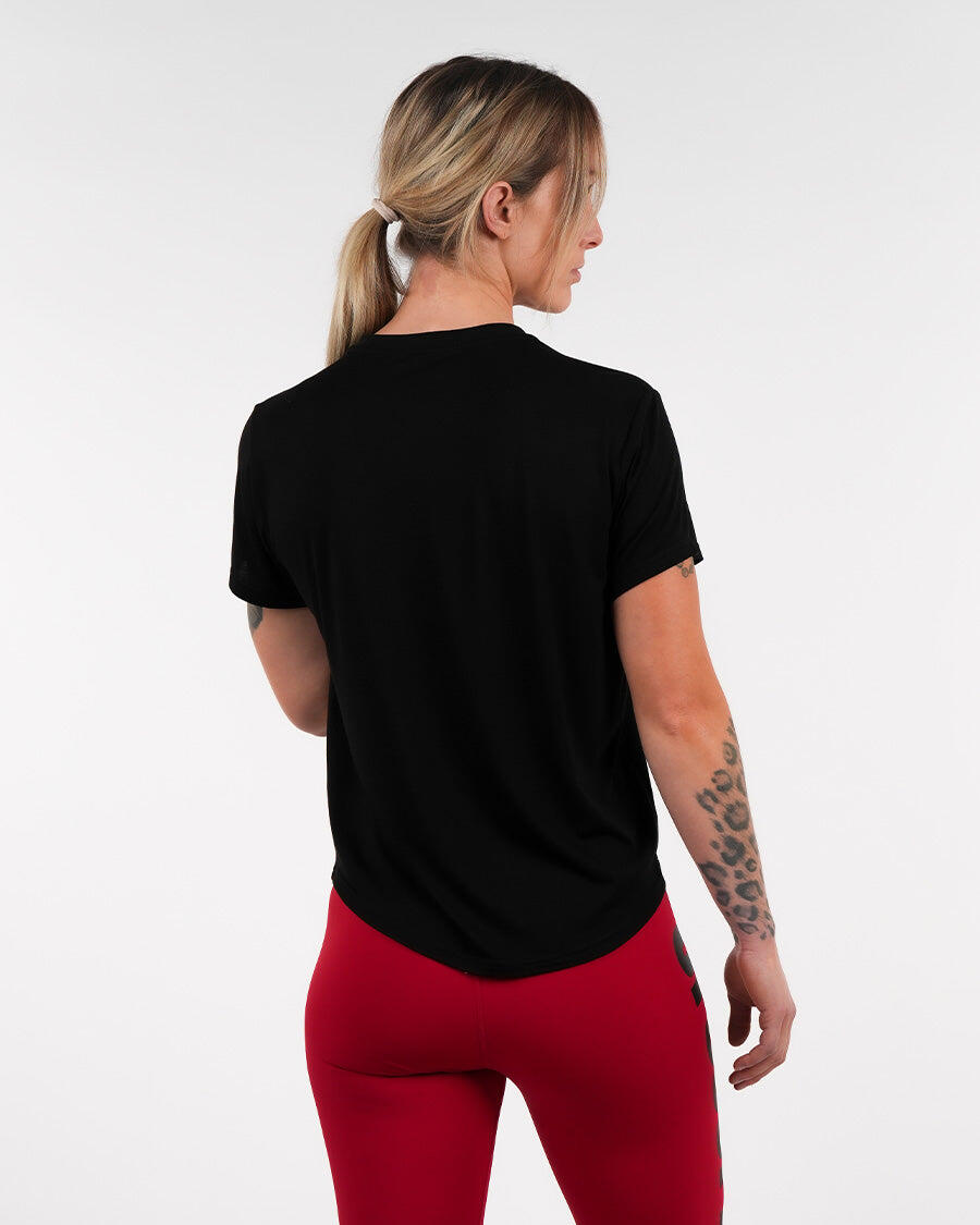 Camiseta Mujer Regular Northern Spirit Epaulet 3/4