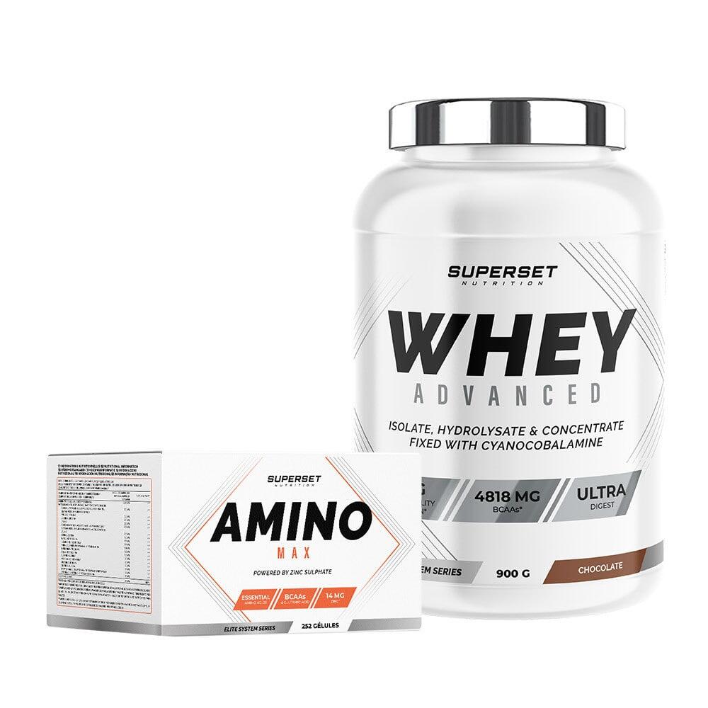 SUPERSET NUTRITION Beginnersprogramma voor droge spieren - Wei-eiwit - Aminozuren