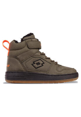 Lotto PREHNA FUR K Kinder High-Top Sneaker Winterschuh gefüttert 2600470 Oliv