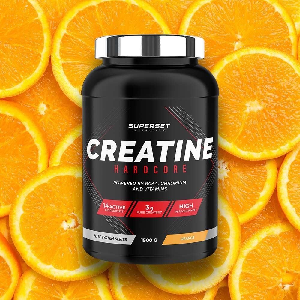 Bundle Mp - Creatine Hardcore (1,5kg) Naranja - Agitador Gratis 4/5