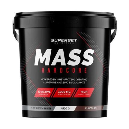 Gainers - Mass Hardcore (4,5kg) - Helado De Fresa