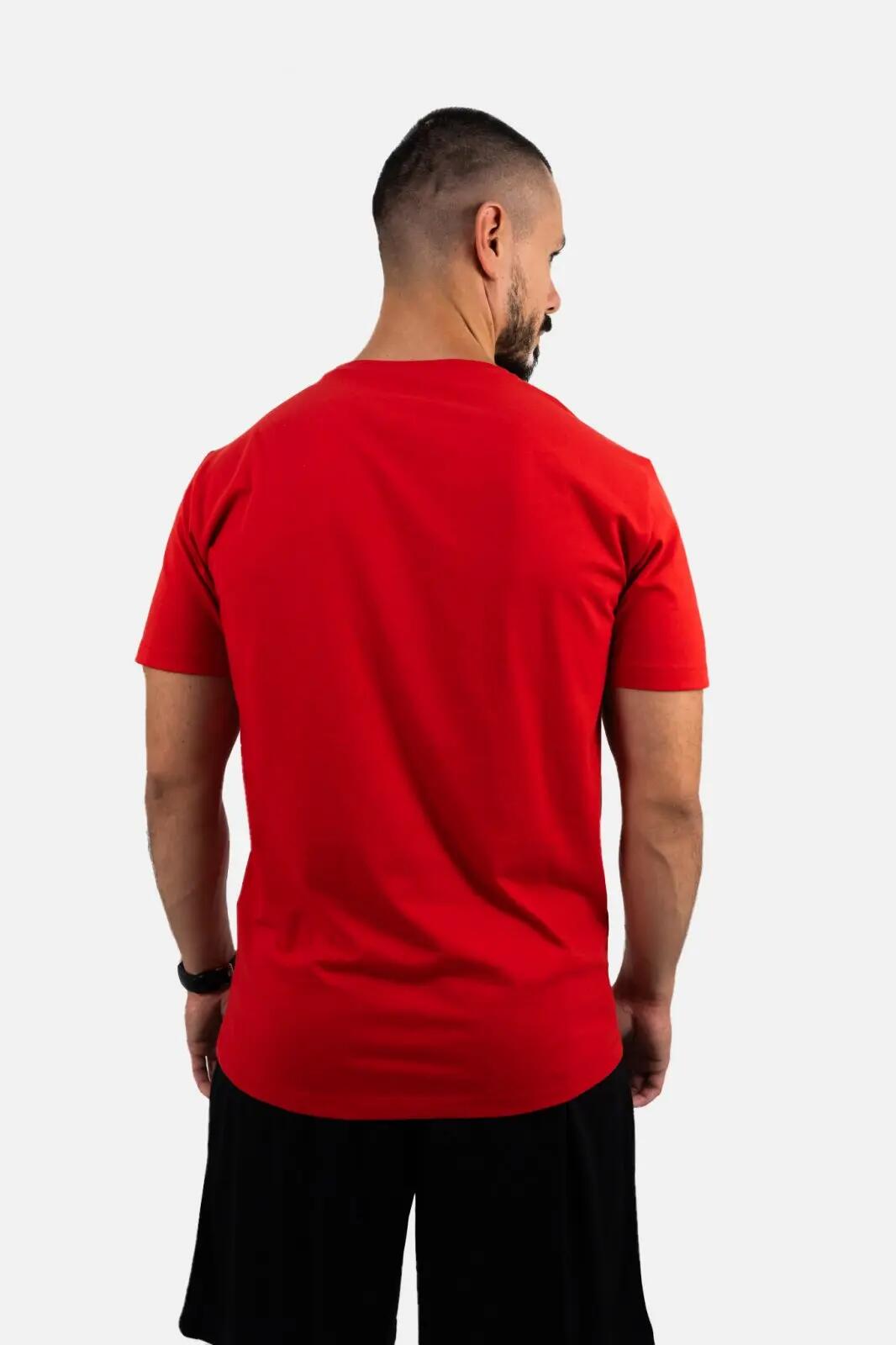 Tricou Fitskin TEAM Rosu Junior 2/2