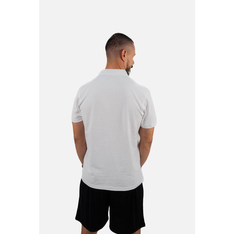 Tricou Fitskin TEAM Polo Alb Junior