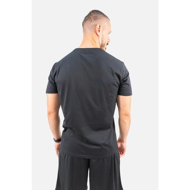 Tricou Fitskin TEAM Negru Junior