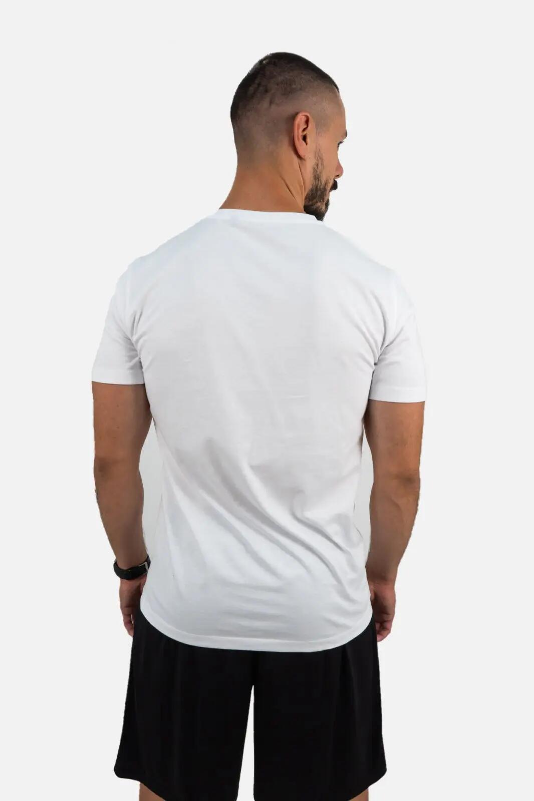 Tricou Fitskin TEAM Alb Senior 2/2