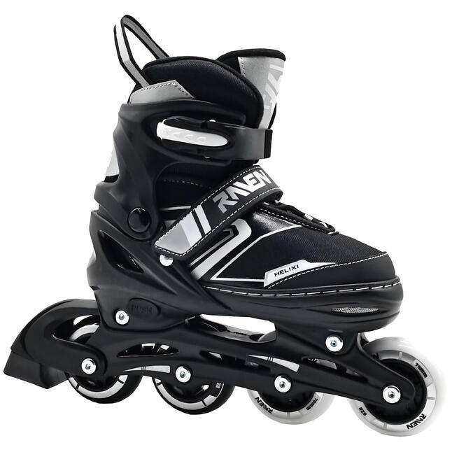 Pattini In Linea Raven Expert Regolabili - Nero, Ruote 76-80 Mm, Cuscinetti ABEC 7, Per Principianti E Esperti - Foto 10