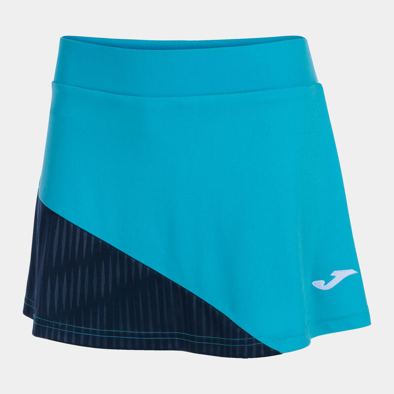 Jupe Padel Femme Joma Montreal Turquoise Fluo