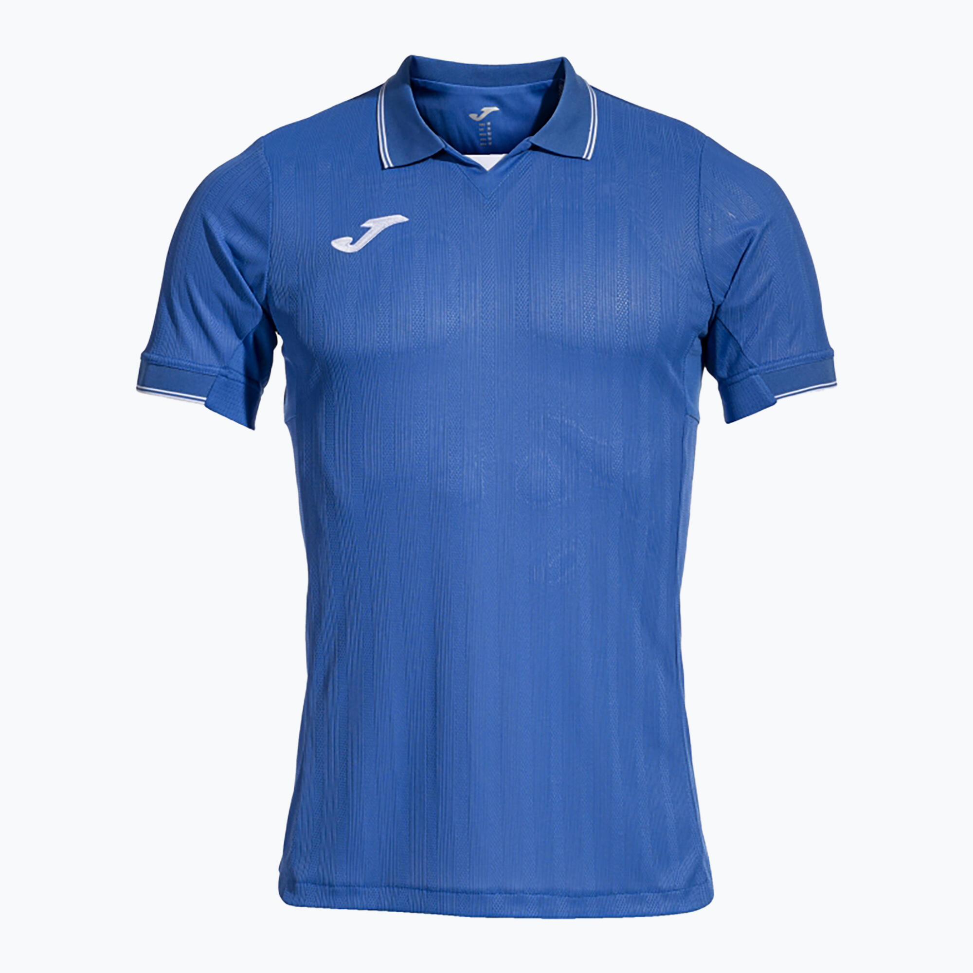 Maillot Manches Courtes Football Homme Joma Fit one Bleu Roi 5/5