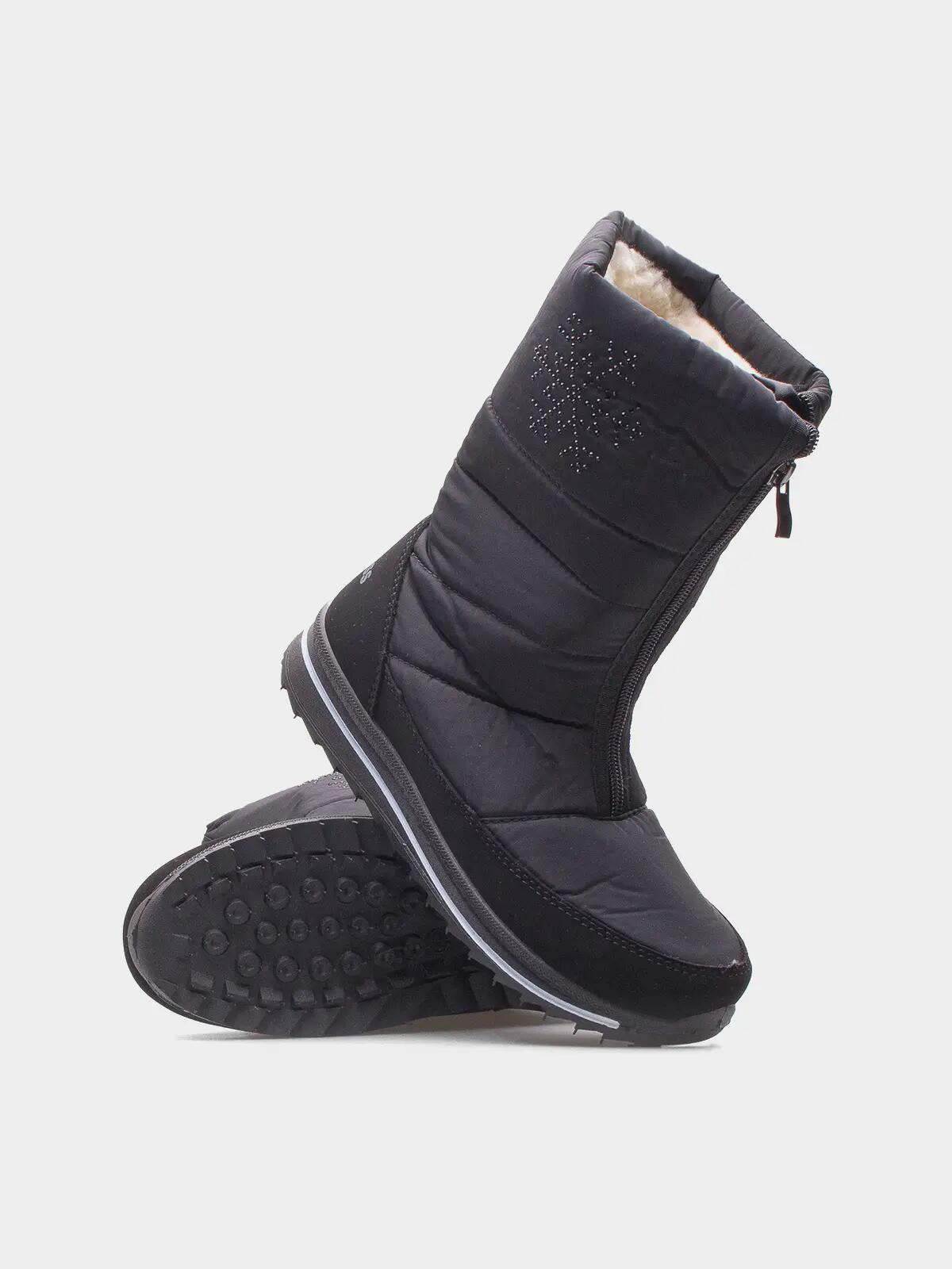 Buty zimowe damskie wysokie śniegowce PROGRESS ocieplane 2/7