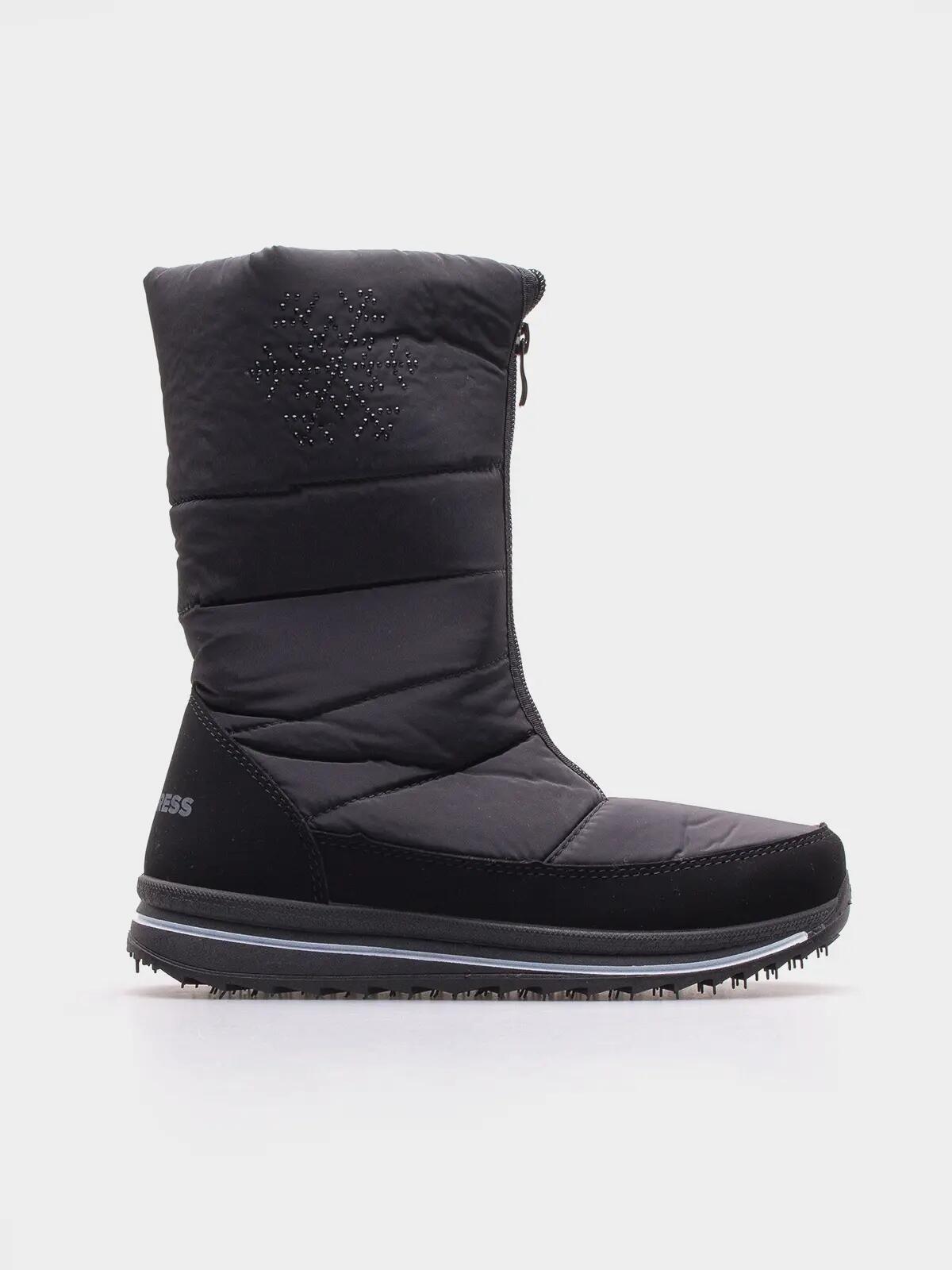 Buty zimowe damskie wysokie śniegowce PROGRESS ocieplane 3/7