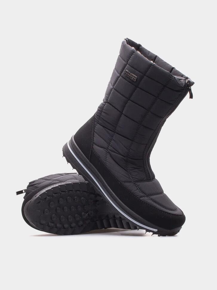 Buty zimowe damskie wysokie śniegowce PROGRESS ocieplane