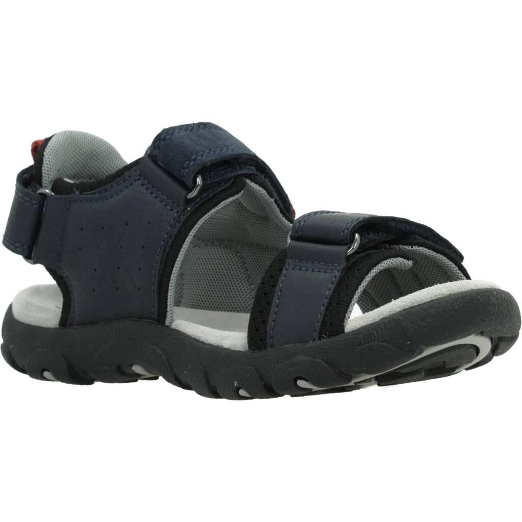 Sandales Geox Modèle Jr Sandal Strada A Couleur Bleu 5/5