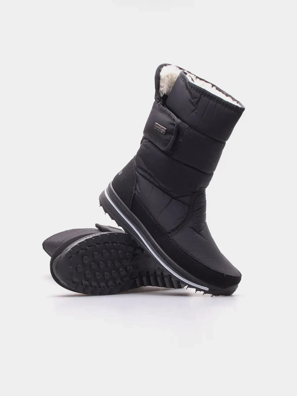 Buty zimowe damskie wysokie śniegowce PROGRESS ocieplane 2/7