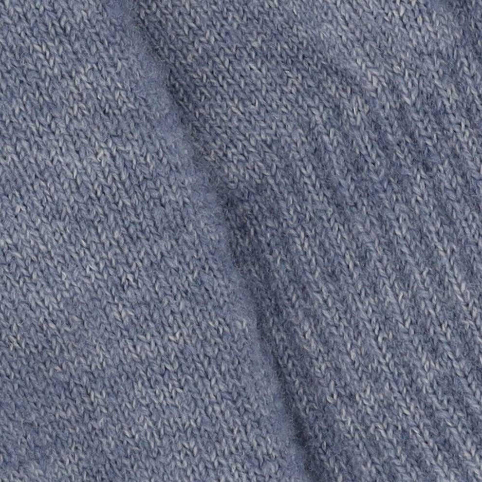 Guanti da donna a coste taglia unica in denim 3/3