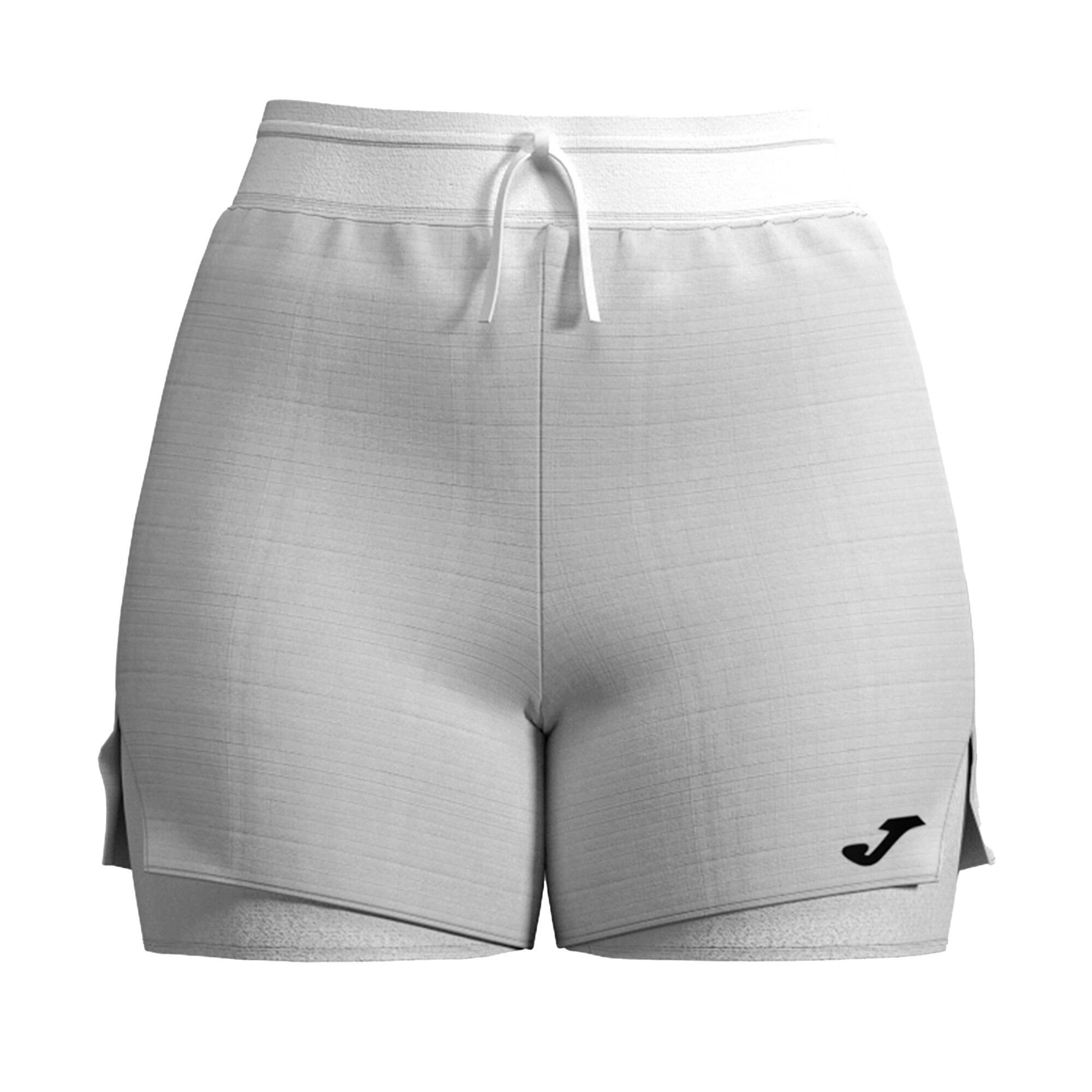 Joma - Short De Tennis Femme Joma Sculpture Ii - Short - Blanc - 40 M - Decathlon