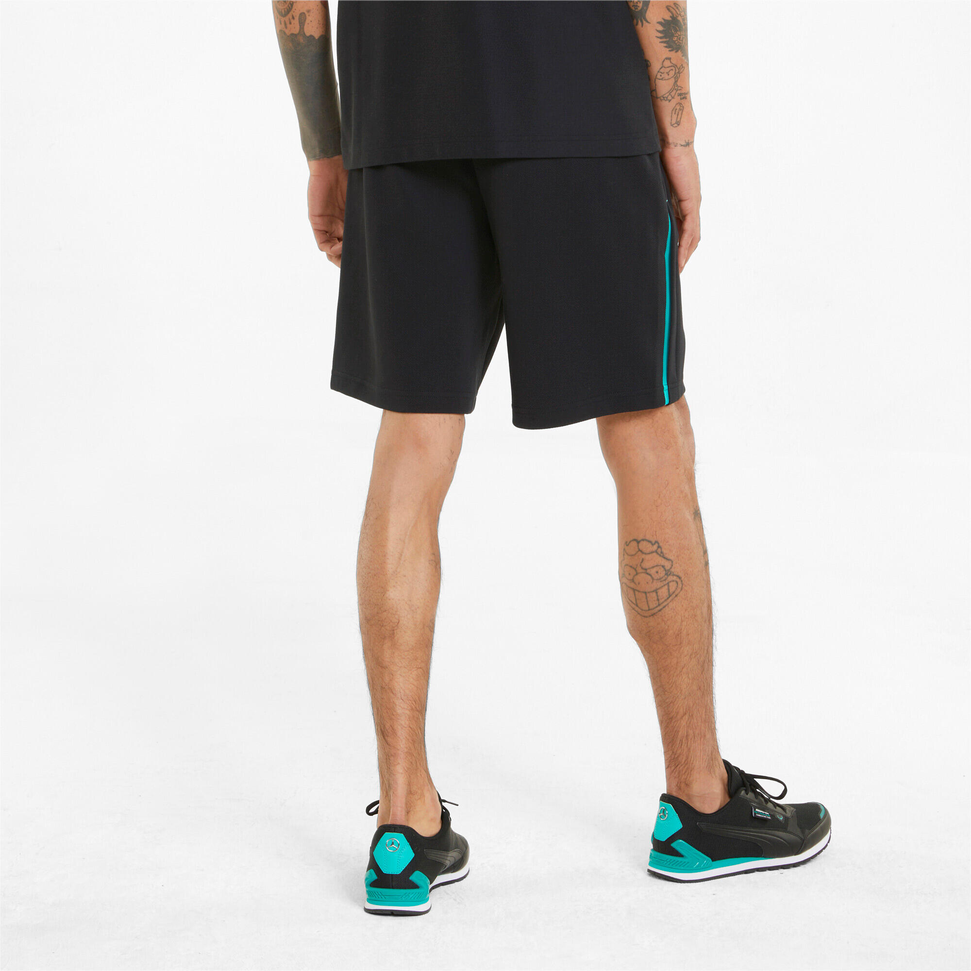 Calções de treino PUMA para homem Mercedes F1 - Preto 2/5