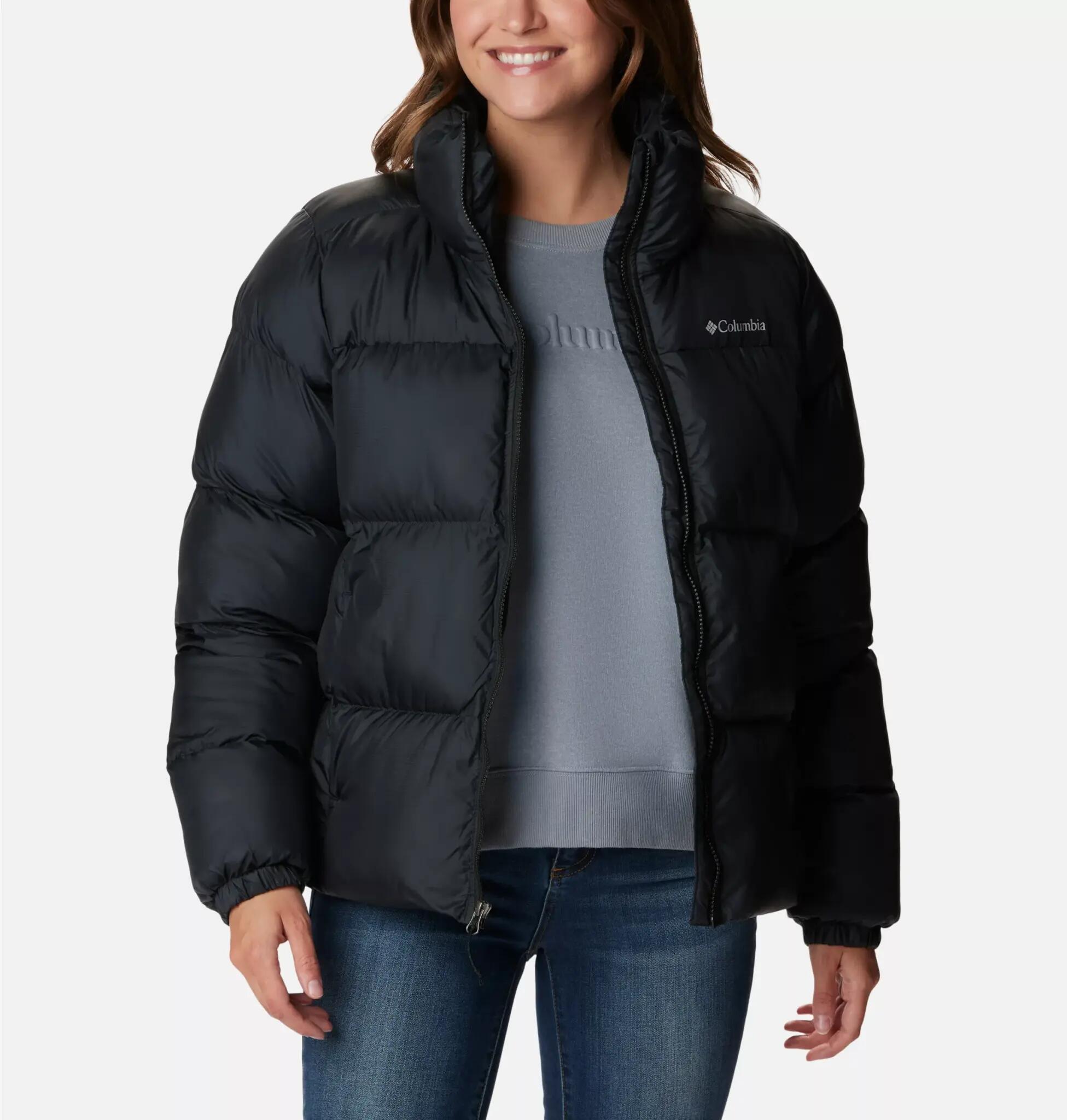 Casaco montanha mulher Puffect™ II Jacket - preto 2/8