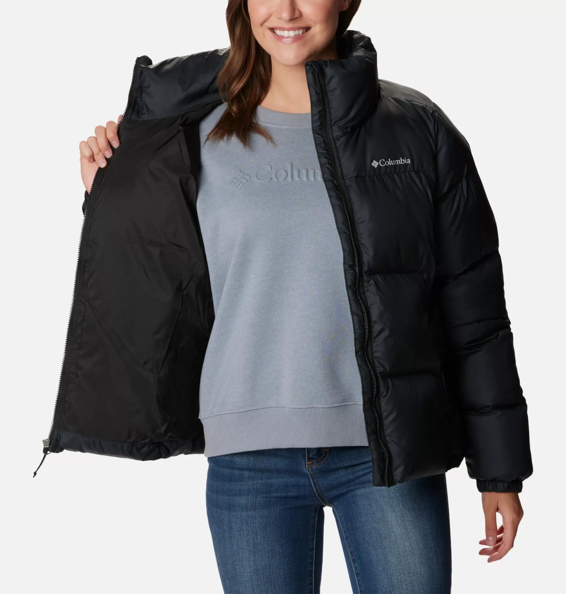 Casaco montanha mulher Puffect™ II Jacket - preto 5/8