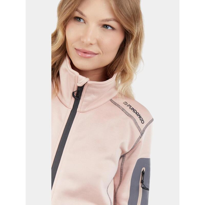 Pulover polar Antila Fleece Jacket - roz femei