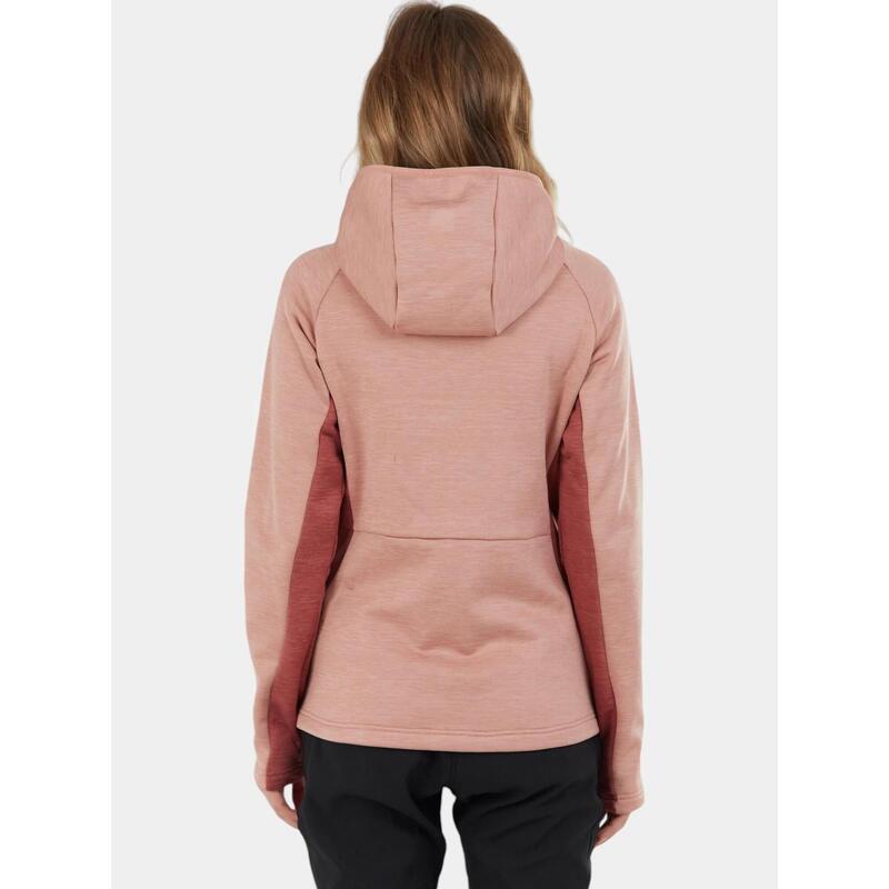 Pulover polar Alita Fleece Jacket - roz femei