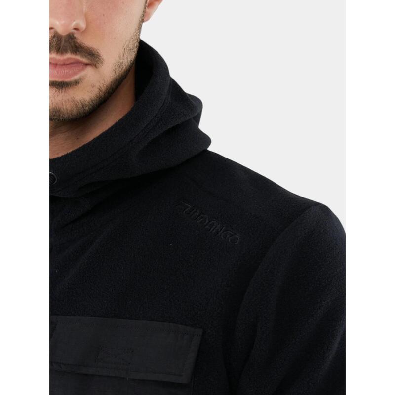 Pulover polar Nestor Fleece Jacket - negru barbati