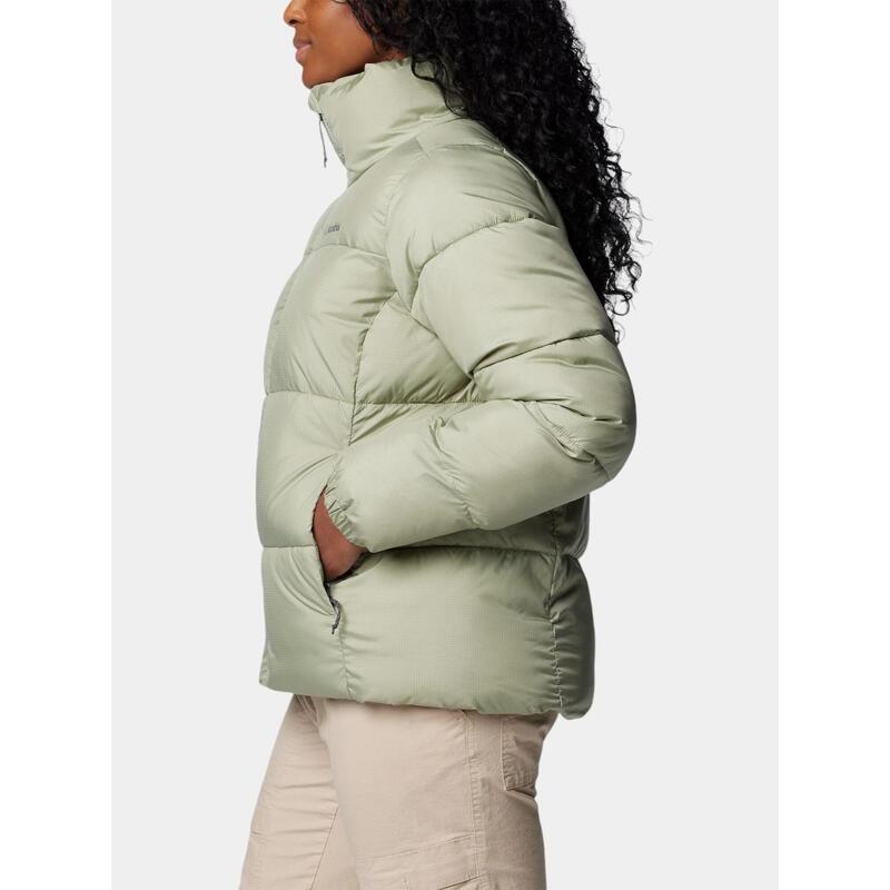 Jacheta de iarna Puffect II Full Zip Jacket - verde femei