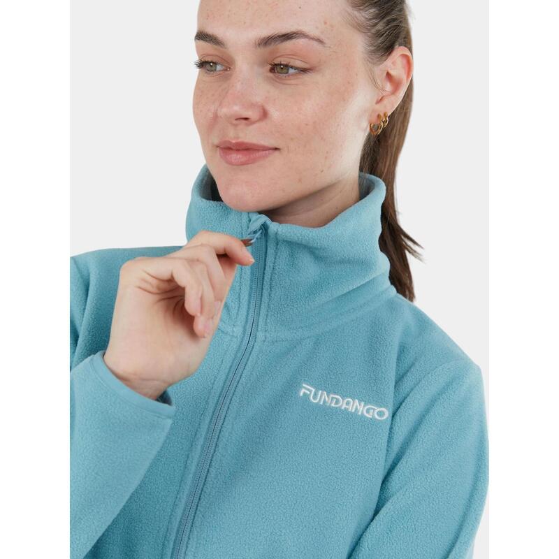 Pulover polar Serena Fleece Jacket - albastru femei