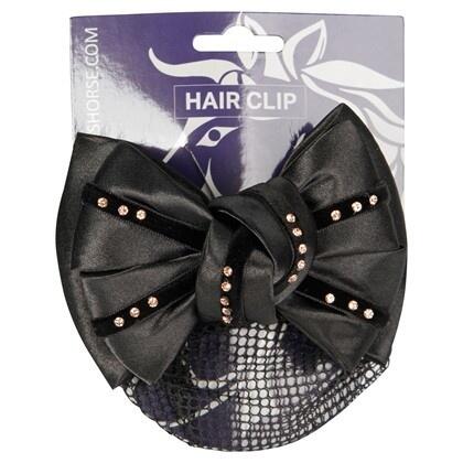 Harry's Horse Haarspeld Strass Rosegold - Zwart 2/3