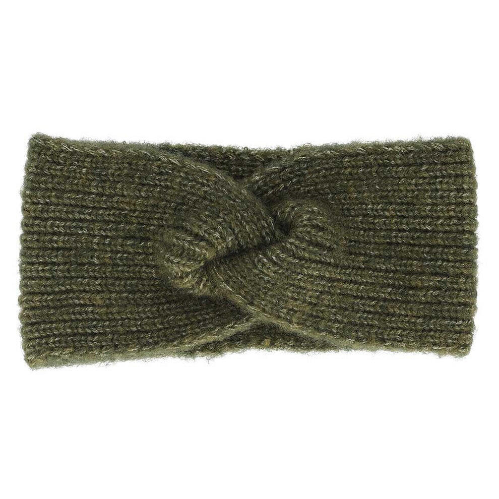 Haarband dames Ribbed One Size Khaki 2/3