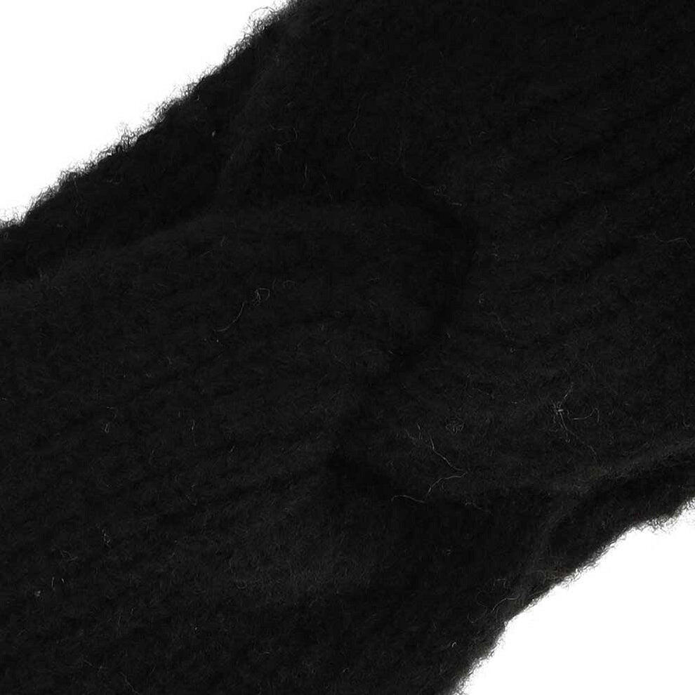 Haarband dames Ribbed One Size Zwart 3/3