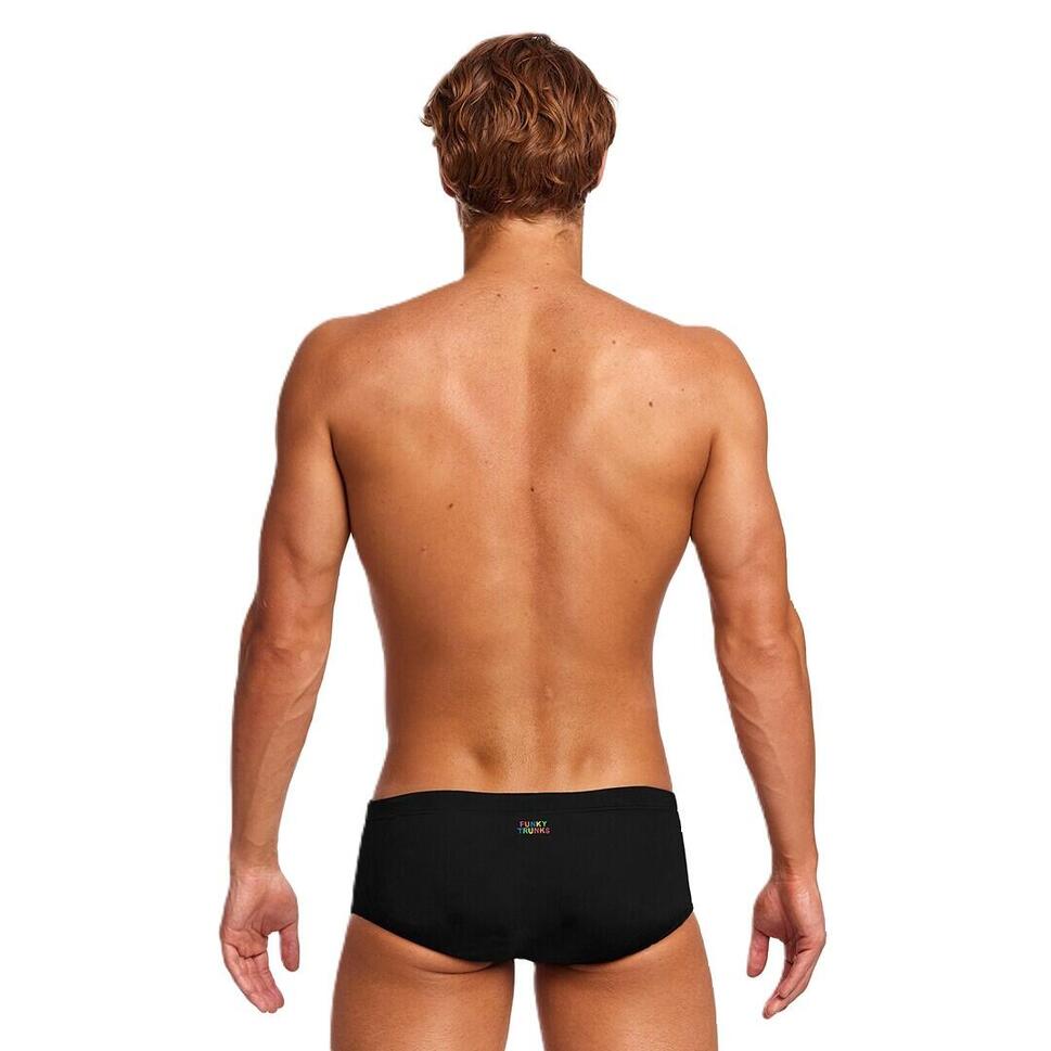 Kąpielówki męskie spodenki na basen plażę Funky Trunks Still Black