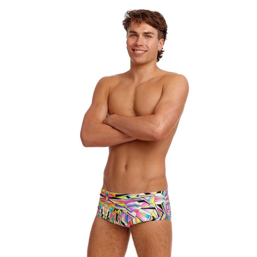 Kąpielówki spodenki kąpielowe sportowe na basen męskie Funky Trunks Sidewinder 3/7