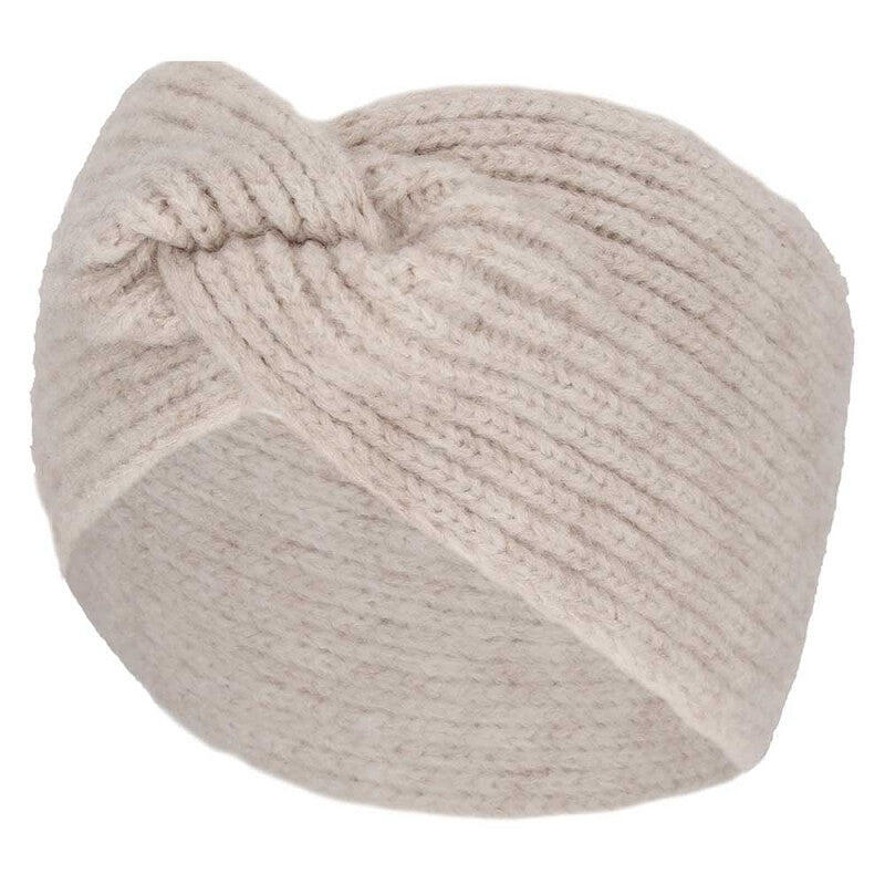 Ensemble d'hiver pour femme : gants bandeau et écharpe marron moyen taille 3/7