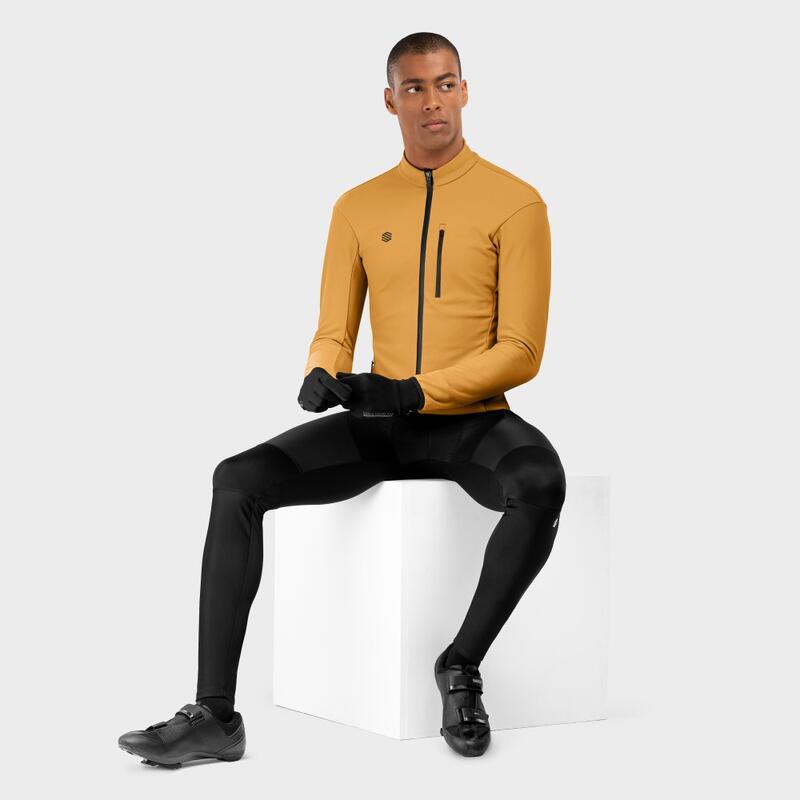 Herren Radsport softshell-fahrradjacke für J3 Cabot SIROKO Gelb