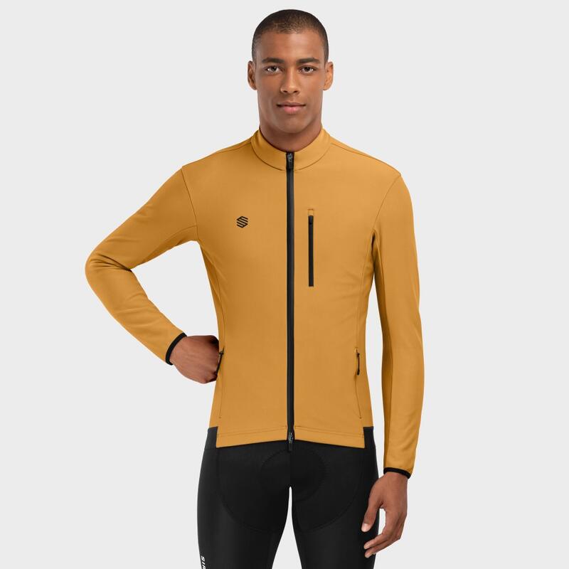 Herren Radsport softshell-fahrradjacke für J3 Cabot SIROKO Gelb