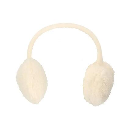 Oorwarmers dames Teddy Wol Camel One Size