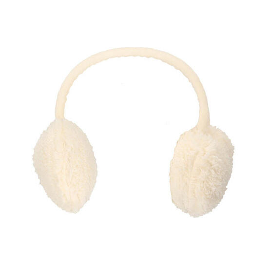 Oorwarmers dames Teddy Wol Woolwhite One Size