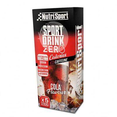 Sportgetränk ohne Koffein – 5 Nutrisport Cola-Sticks