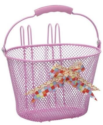 Kosz Na Rower Dziecięcy Astri Girls 8 Liter 26 X 17 X 17,5 Cm - Arabella Pink