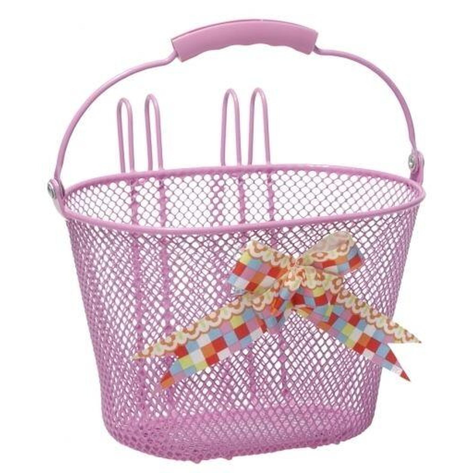 Kosz Na Rower Dziecięcy Astri Girls 8 Liter 26 X 17 X 17,5 Cm - Arabella Pink