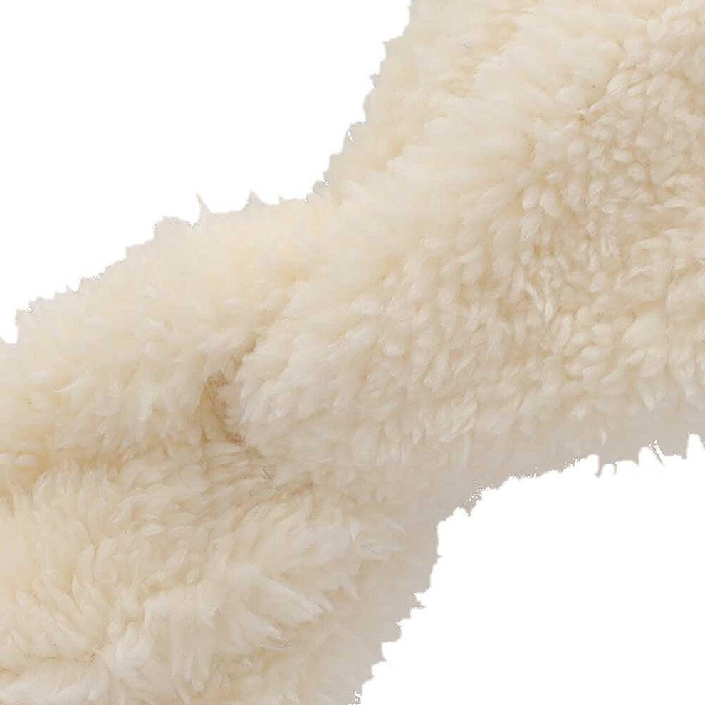 Bandeau en laine Teddy pour femme taille unique Woolwhite 3/3