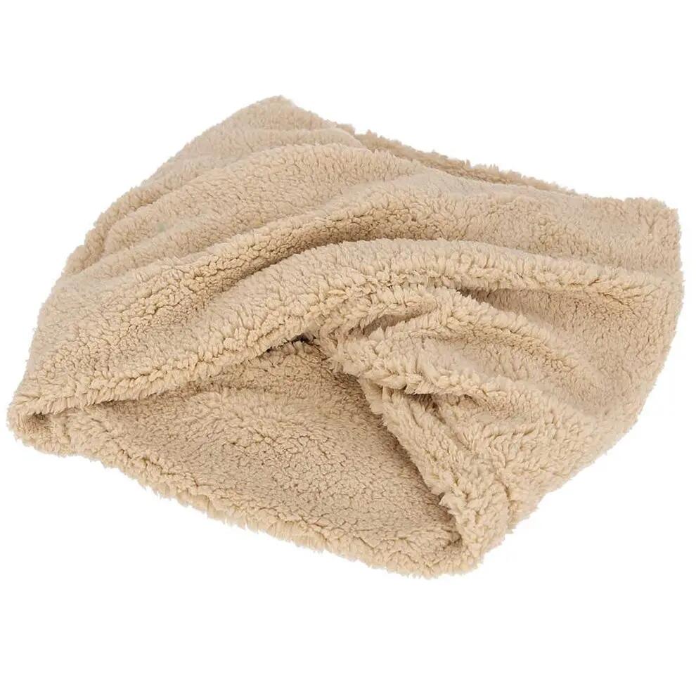 Colsjaal dames Teddy Wol Zand One Size 2/3