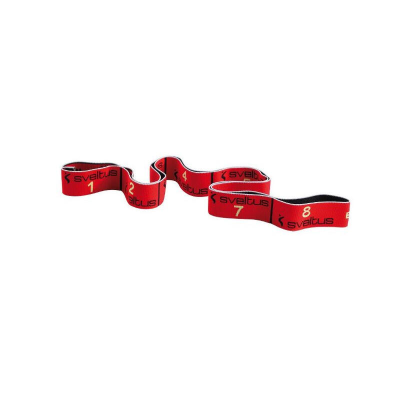 Guma tekstylna Sveltus Elastiband 10 kg czerwony